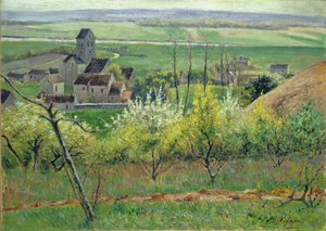 Un villaggio vicino ad Auvers, c.1885